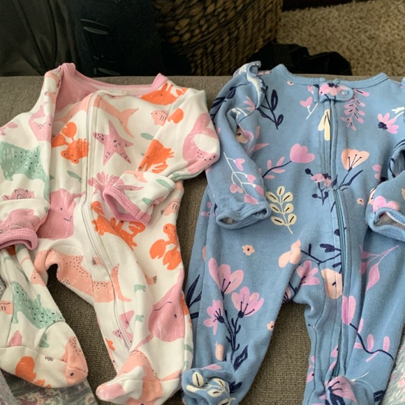 Carter's Pajamas Carter Nb Sleepers Multicolor Worn By Reborn